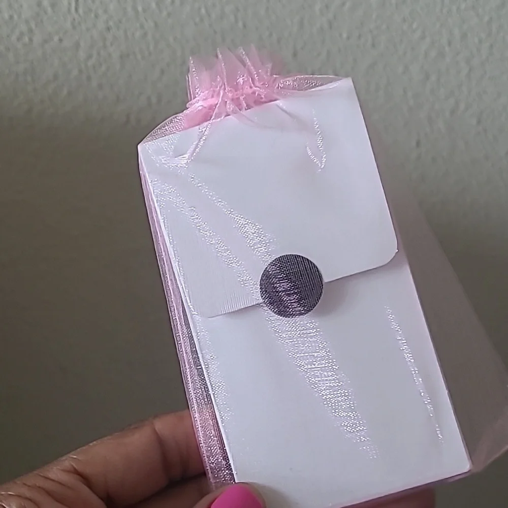 Pink and Silver Keychain